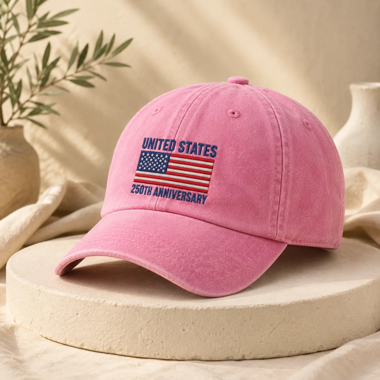United States 250th Anniversary Washed Cap - washed cap - alternate angle