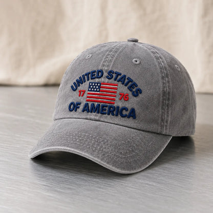 United States of America Washed Cap - washed cap - detail
