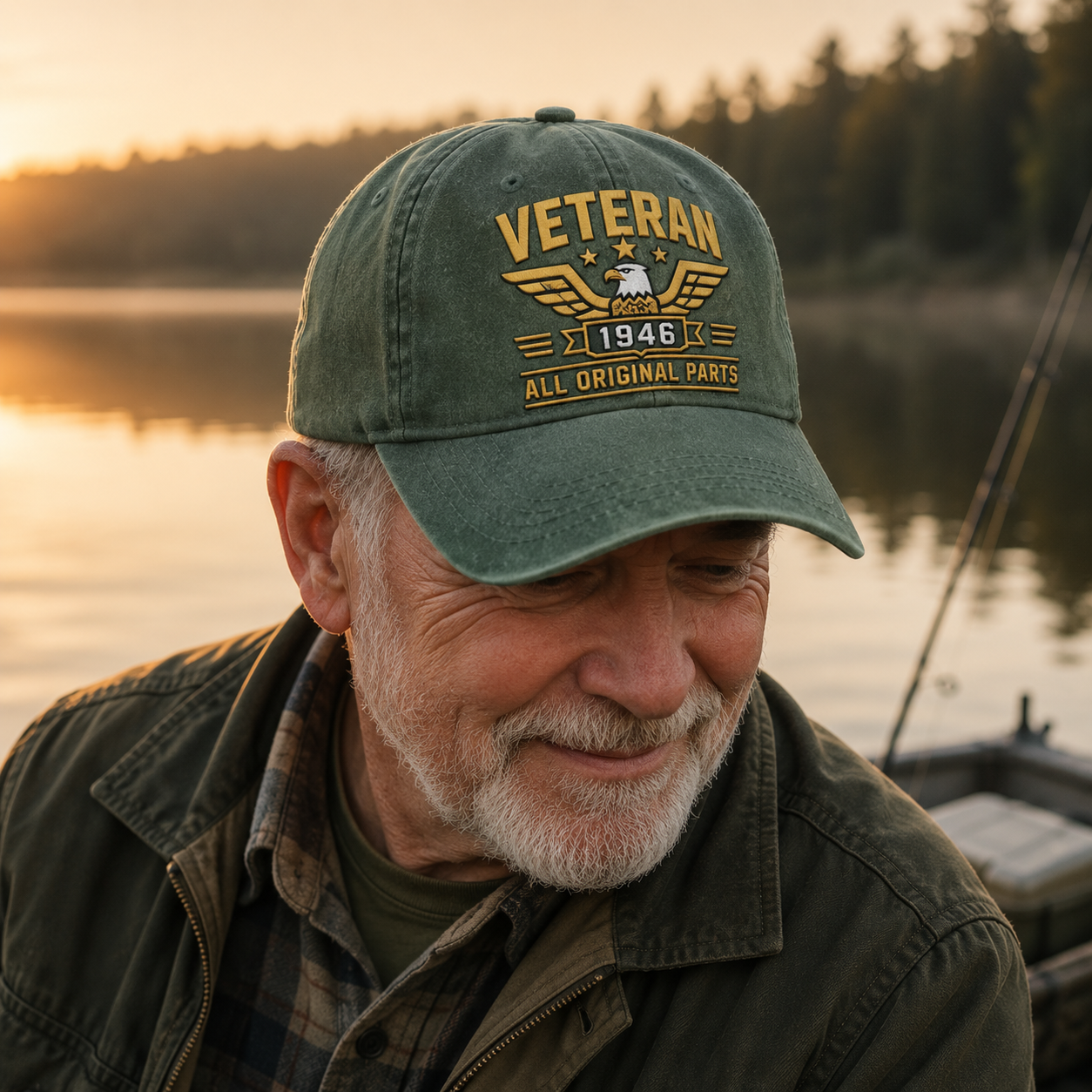 Veteran 1946 Washed Cap - Washed Cap - detail