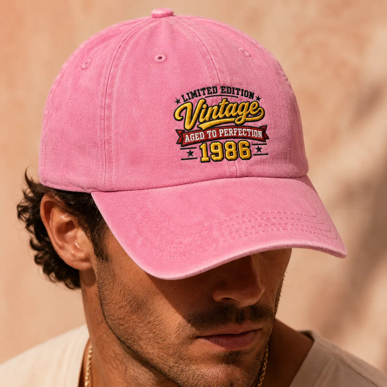 Vintage 1986 Aged to Perfection Washed Cap - washed cap - styled