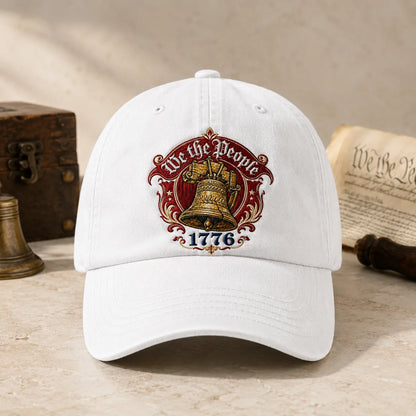 We the People 1776 Liberty Bell Washed Cap - washed cap - side view