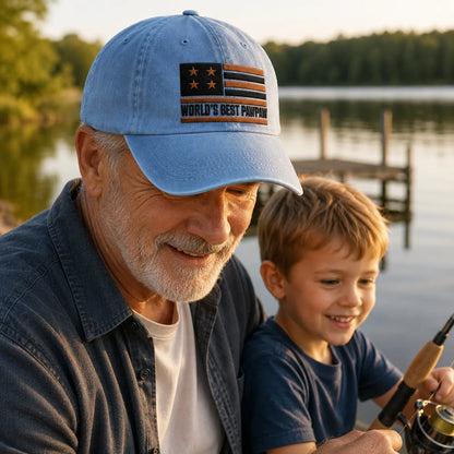 World's Best Pawpaw Washed Cap - washed cap - alternate angle