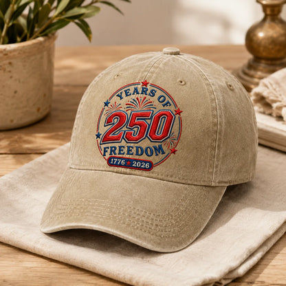 Years of 250 Freedom Washed Cap - washed cap - lifestyle