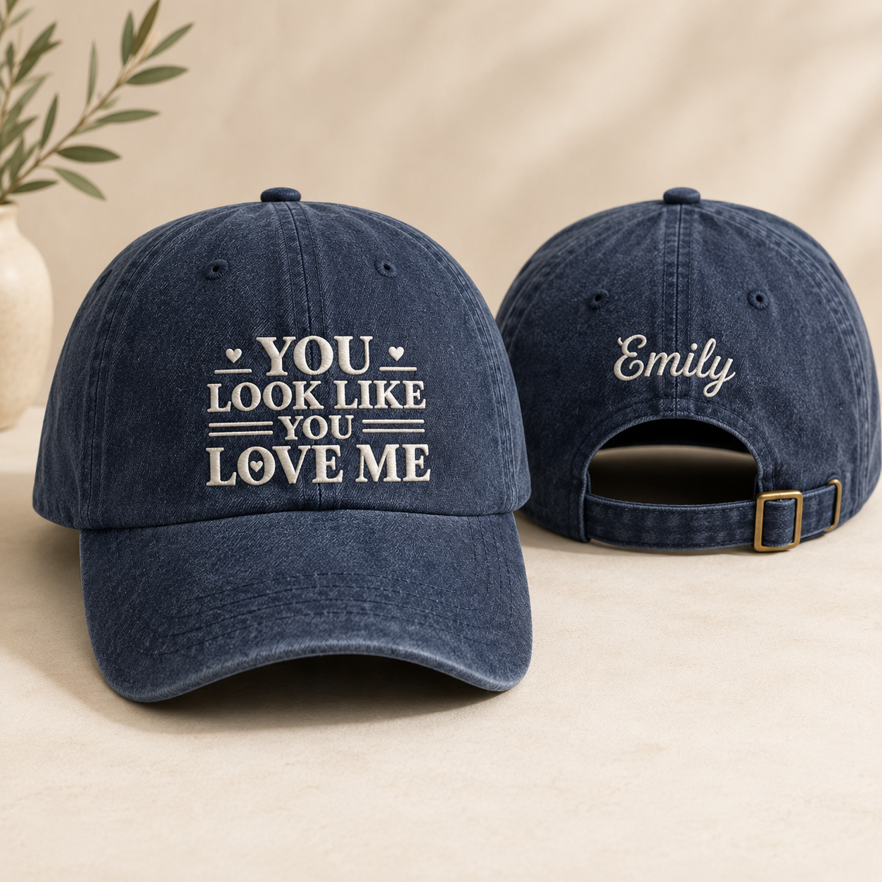 You Look Like You Love Me Washed Cap - Washed Cap - front view